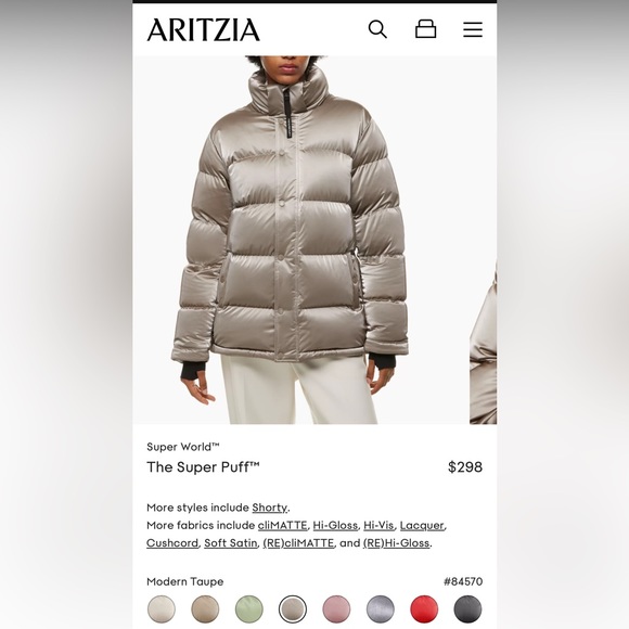 Artizia TNA Super Puff Jacket - Picture 1 of 8